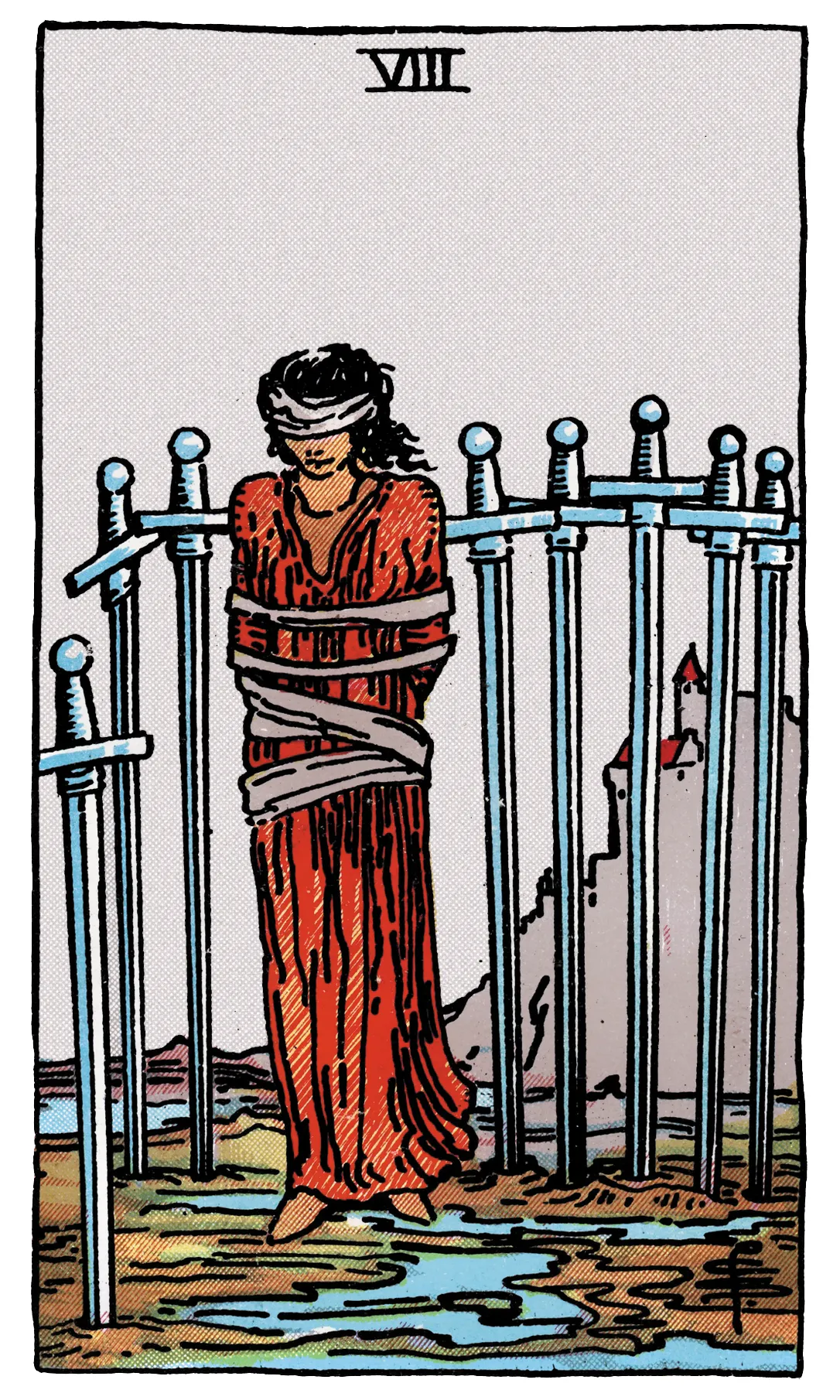 Eight of Swords