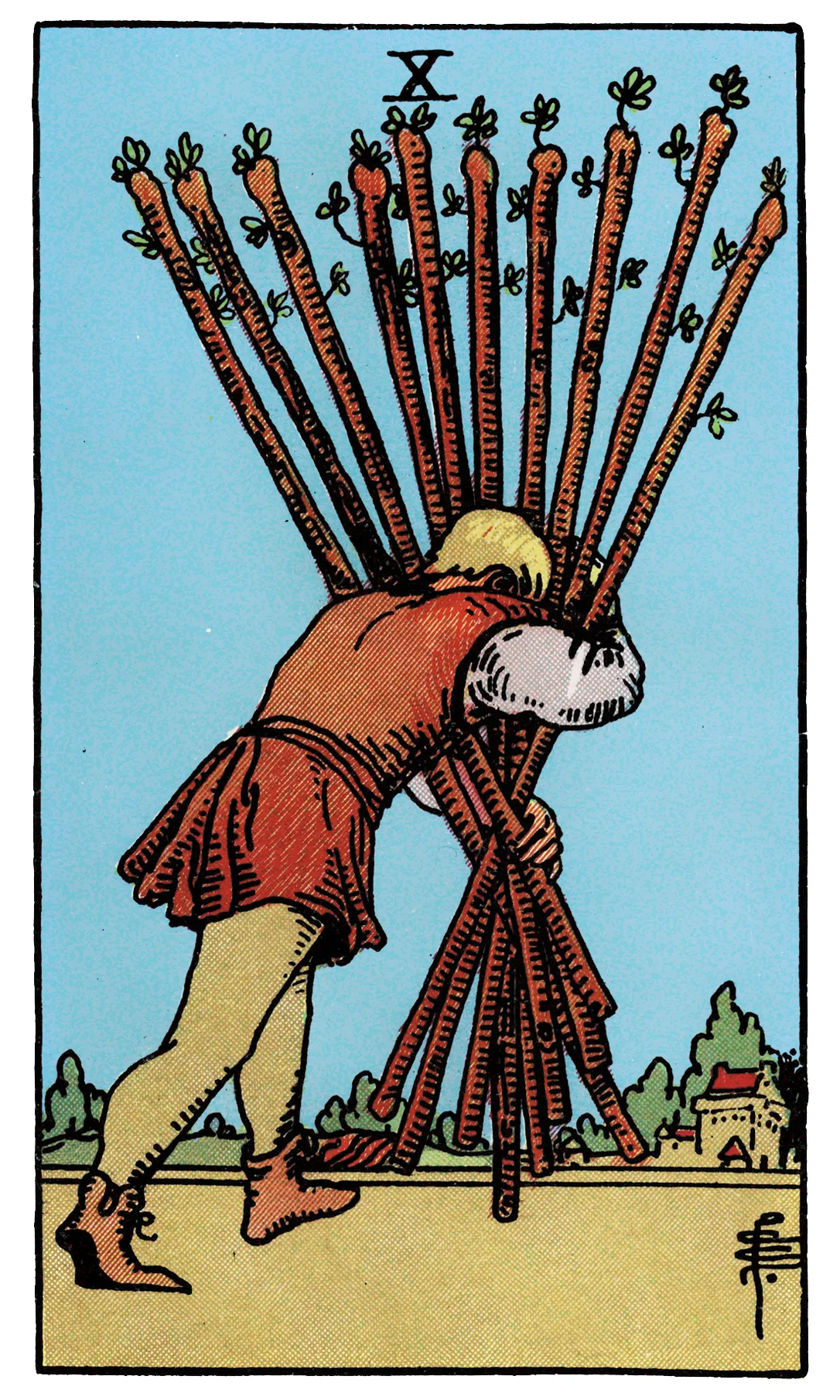 Ten of Wands
