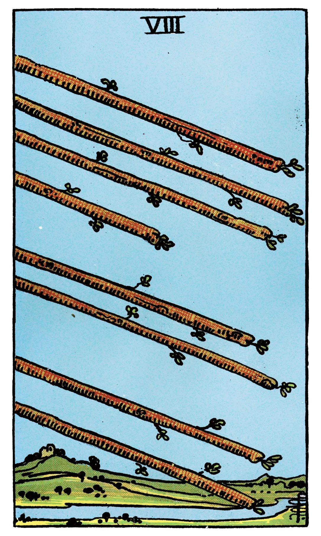 Eight of Wands